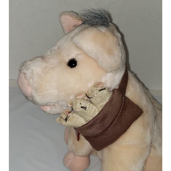 Babe And Friends Plush with Mice Blockbuster Exclusive Toy Talking Tested Works - Picture 7 of 13